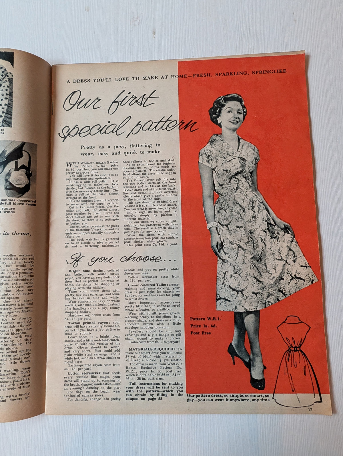 Women's Realm Magazine No.1 - February 22, 1958