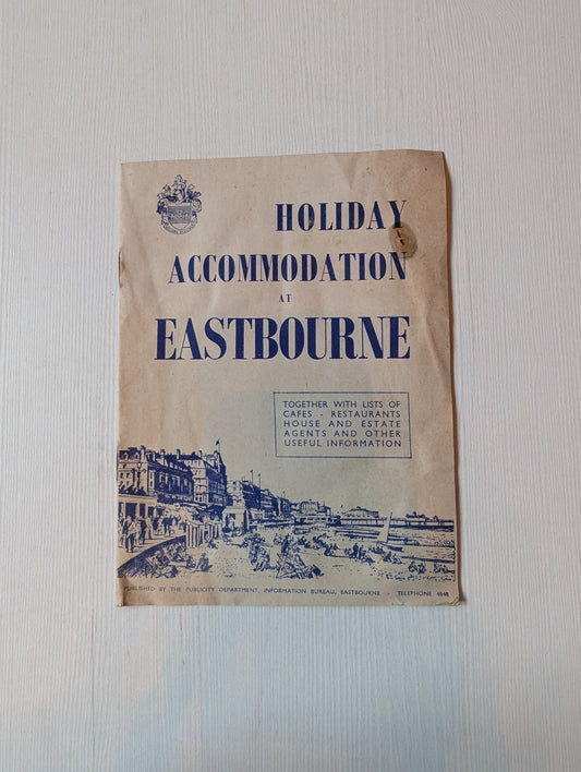 Vintage Holiday Accommodation at Eastbourne Booklet - 1950s Approx