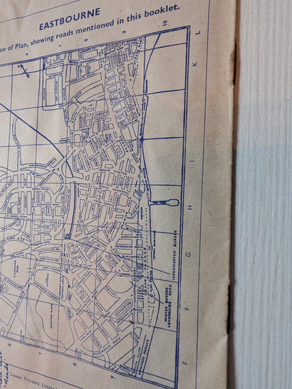 Vintage Holiday Accommodation at Eastbourne Booklet - 1950s Approx