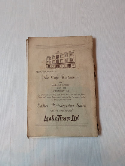 Vintage Waddingtons Guide to York Booklet - 1940s Approx