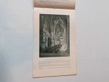 Exeter Cathedral: Pictures, Notes, and a Plan Booklet - 5th Edition - April 1927