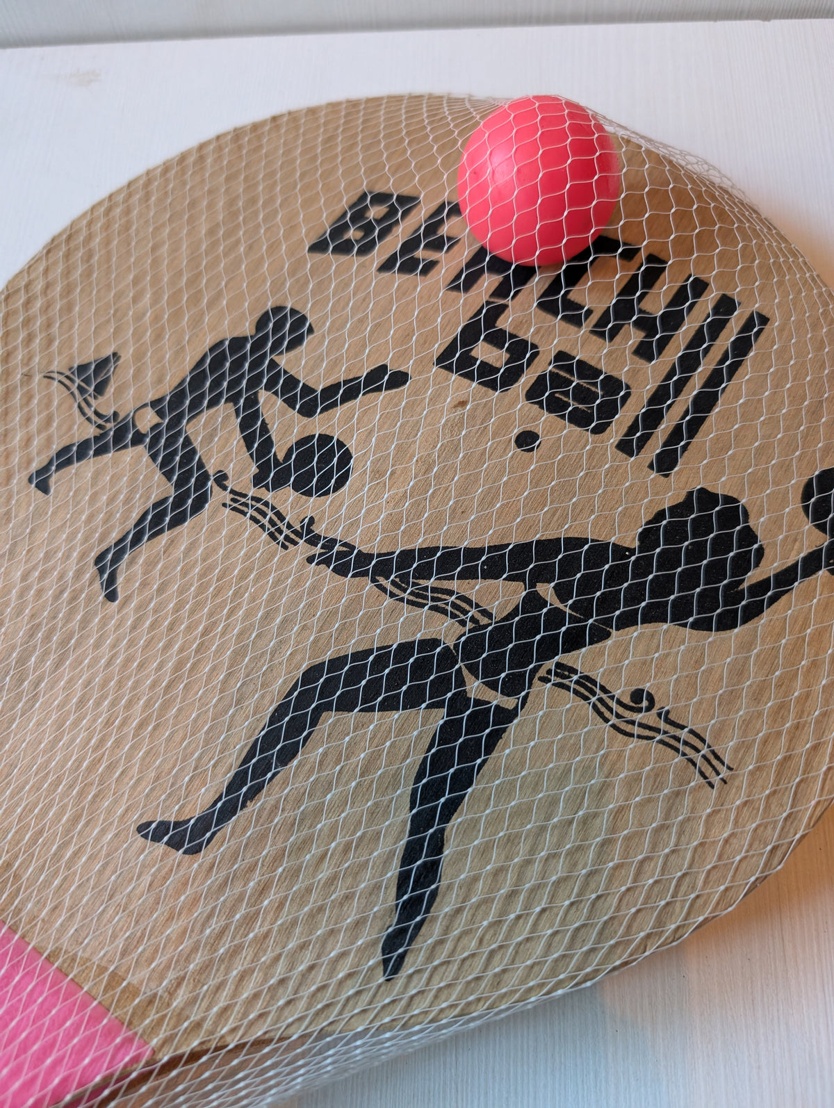 Wooden Beach Tennis Set - Beach Ball