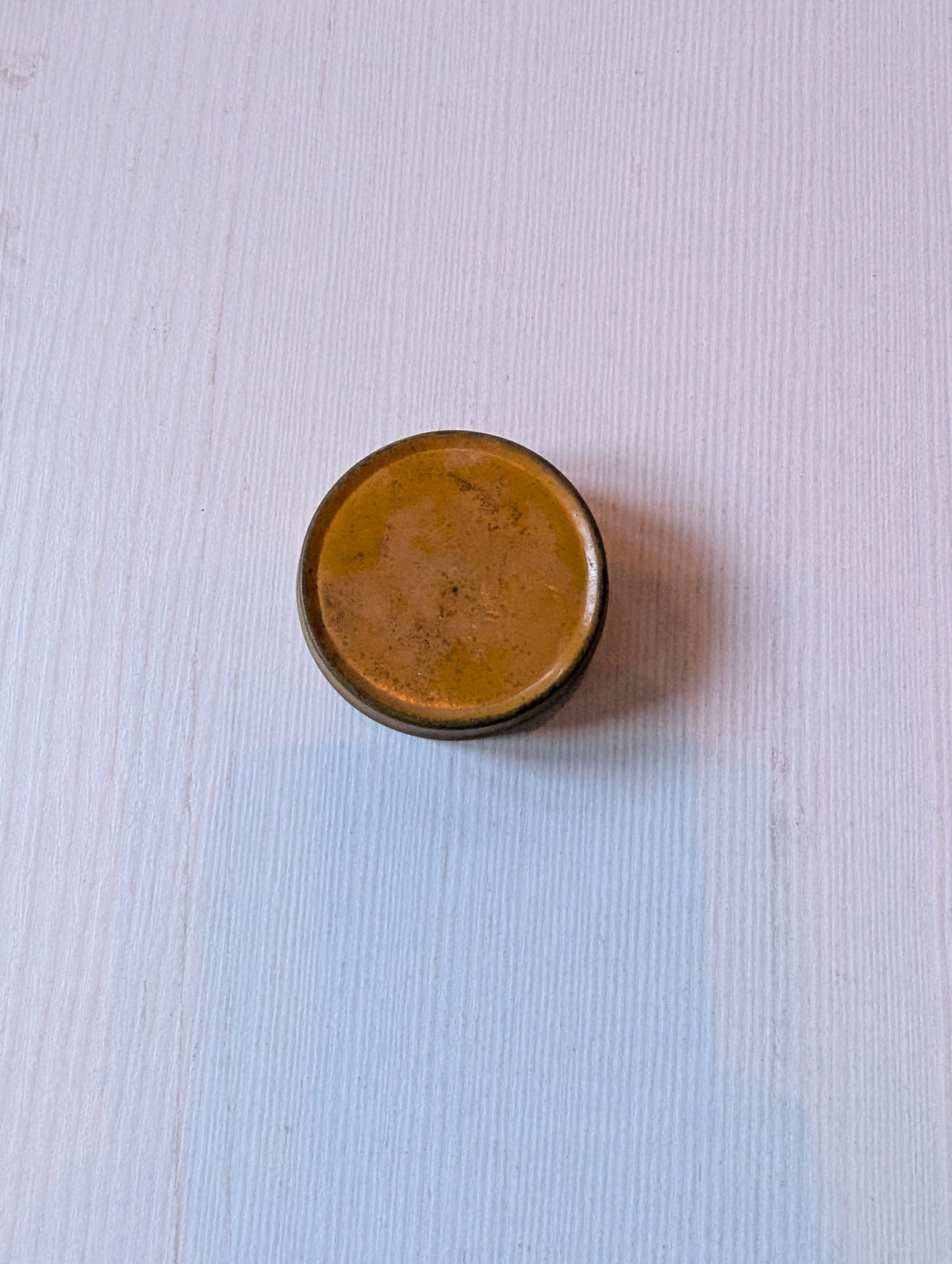 Vintage Vel-Fin Rubber Adhesive Plaster First-Aid Small Tin (Empty)