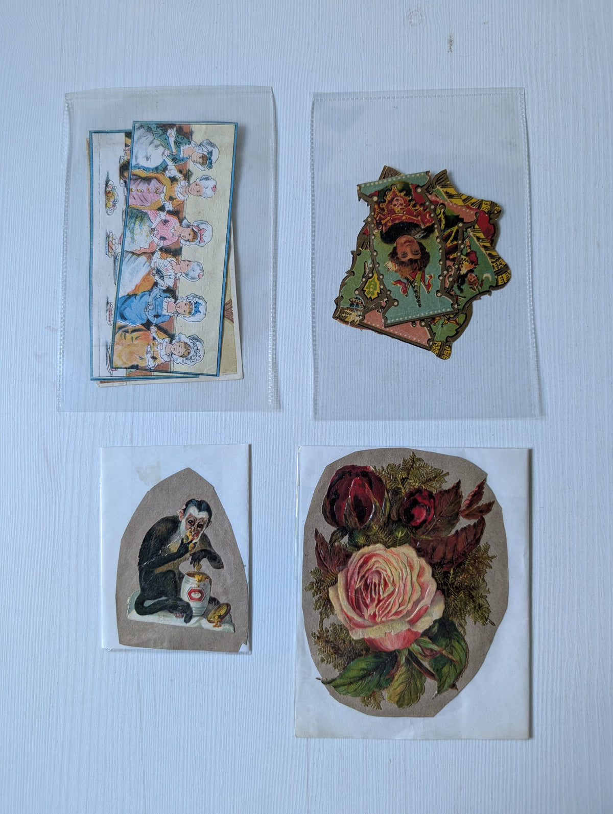 Antique and Vintage Paper Ephemera Bundle - x10 Pieces For Scrapbooking/Crafts #4