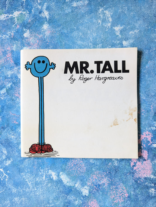 Mr Tall by Roger Hargreaves - 1978 - Thurman Publishing Ltd