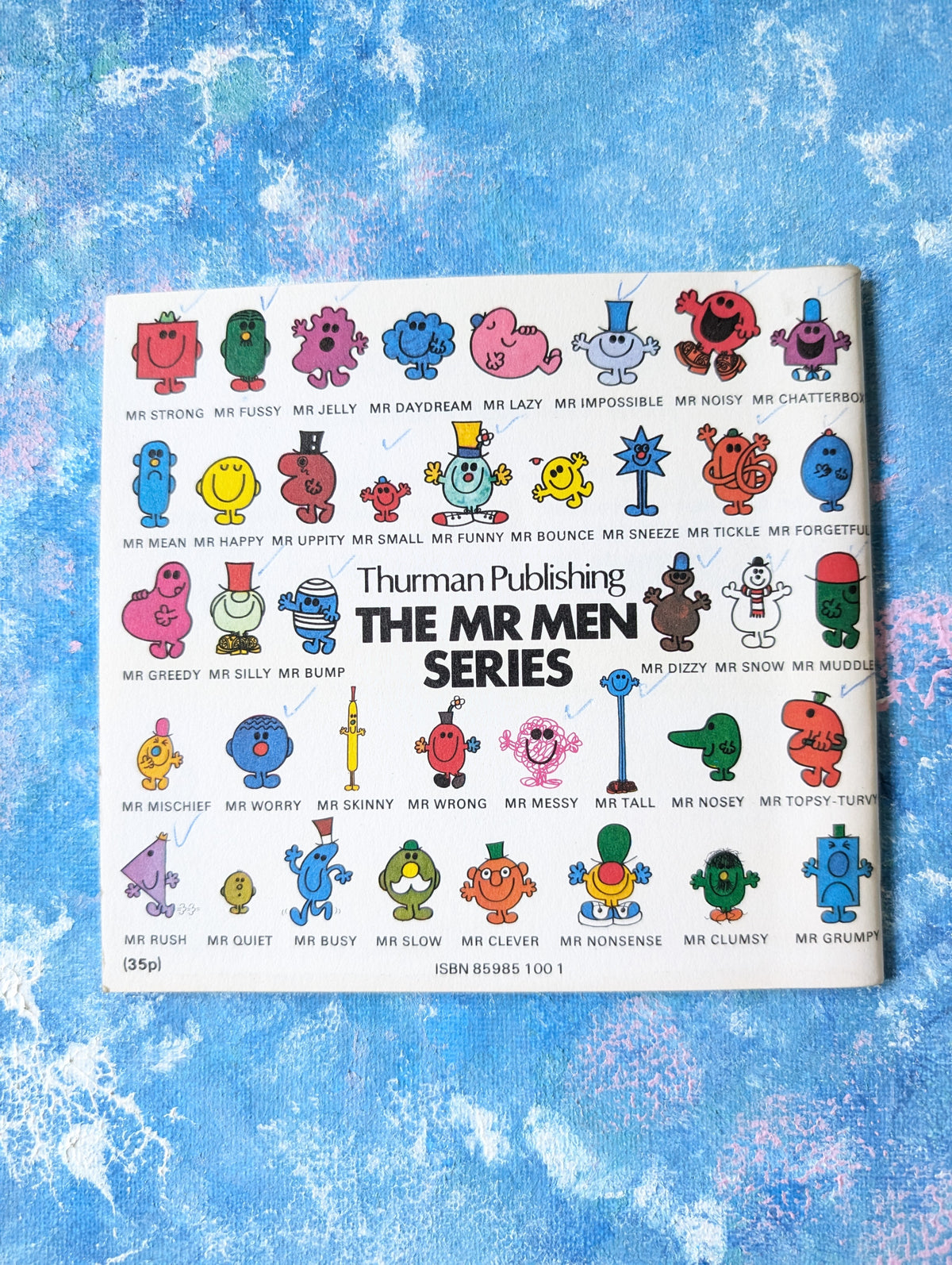Mr Worry by Roger Hargreaves - 1978 - Thurman Publishing Ltd