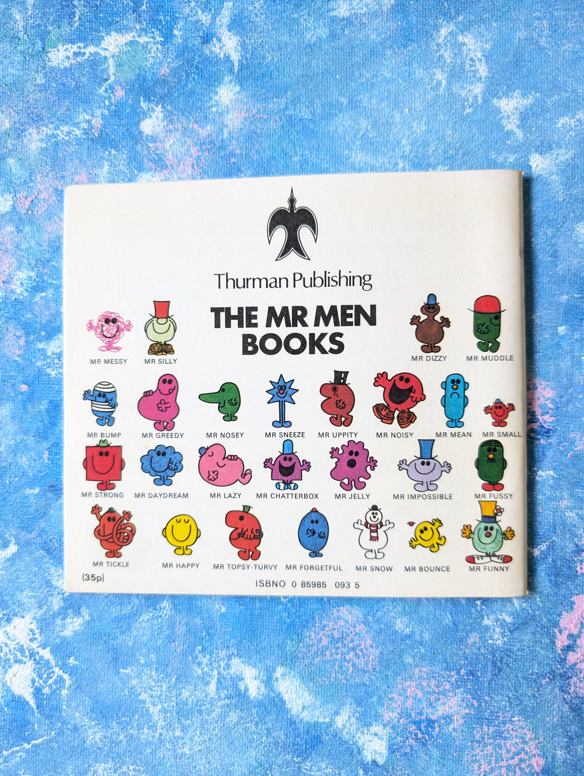 Mr Snow by Roger Hargreaves - 1971 - Thurman Publishing Ltd