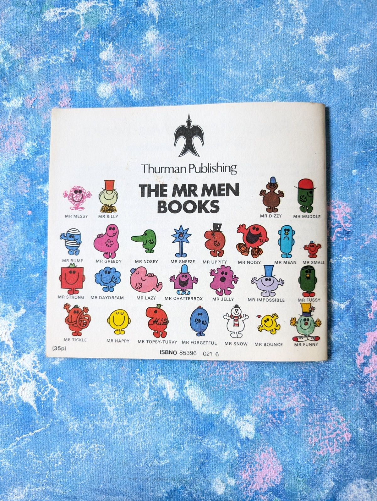 Mr Small by Roger Hargreaves - 1972 - Thurman Publishing Ltd