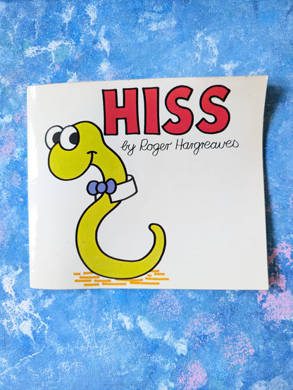 Hiss by Roger Hargreaves - 3rd Impression - 1978 - Hodder & Stoughton