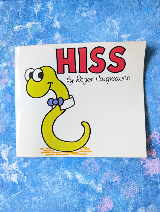 Hiss by Roger Hargreaves - 3rd Impression - 1978 - Hodder & Stoughton