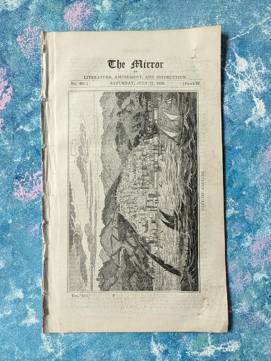 The Mirror of Literature, Amusement, and Instruction No. 441 - July 17th, 1830