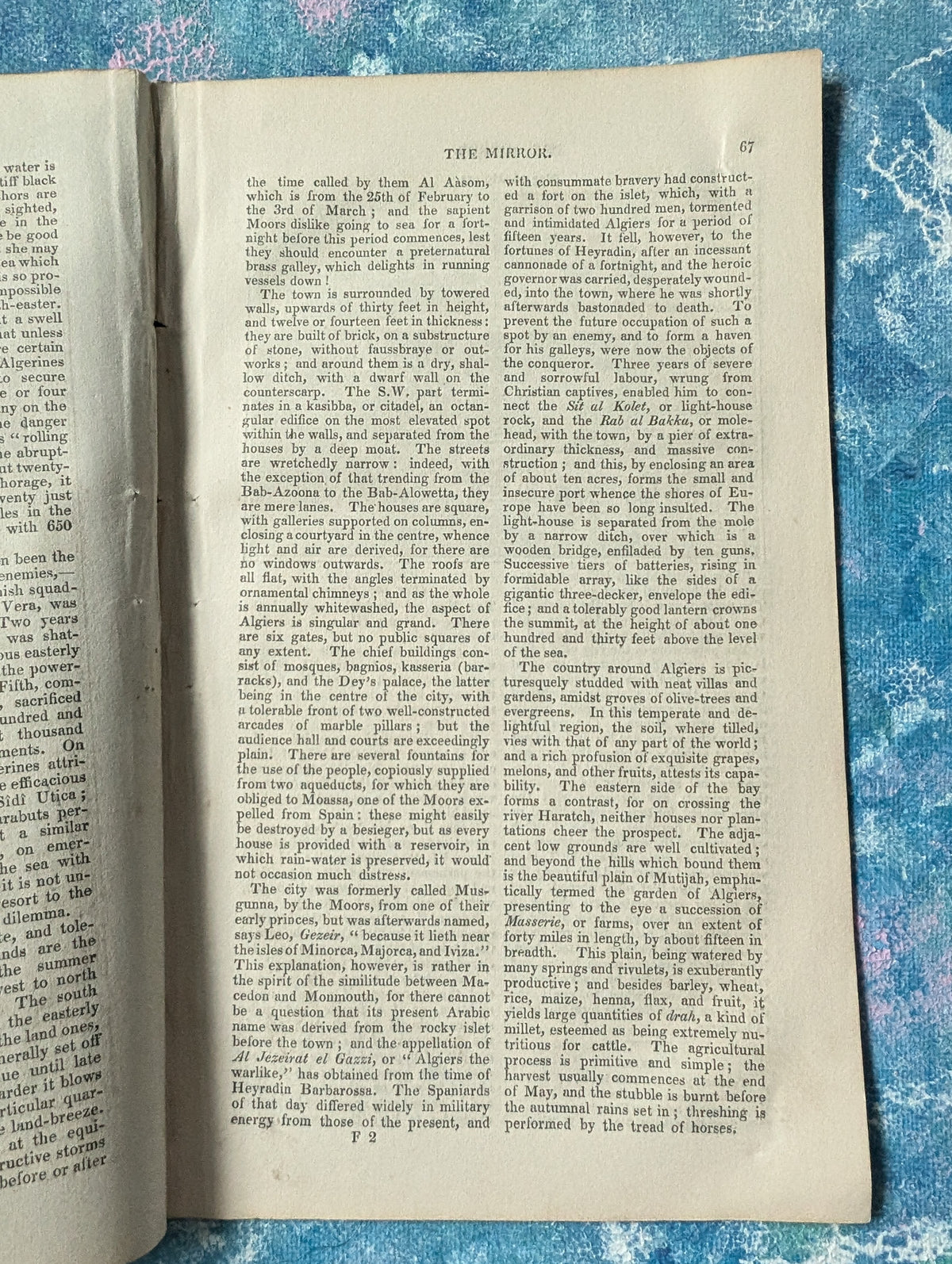 The Mirror of Literature, Amusement, and Instruction No. 441 - July 17th, 1830