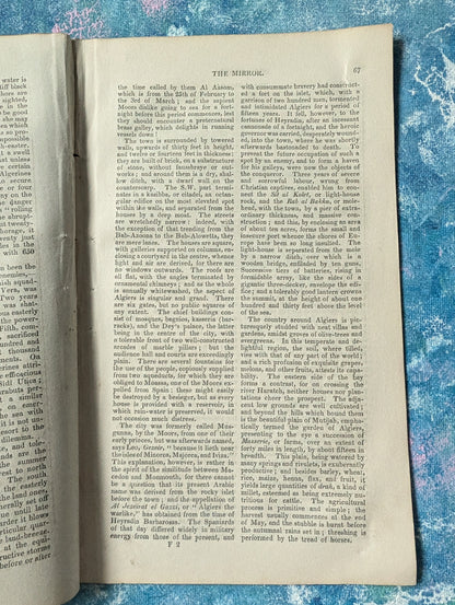 The Mirror of Literature, Amusement, and Instruction No. 441 - July 17th, 1830