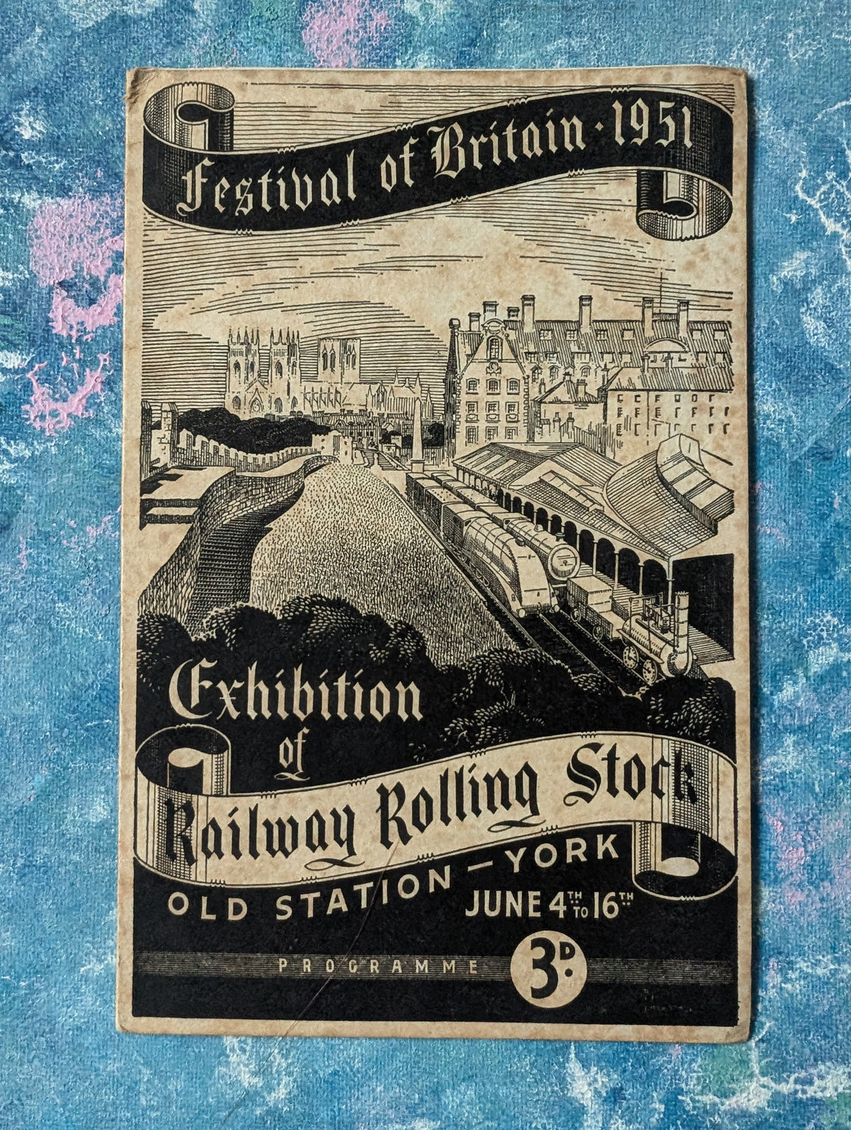 Vintage Festival of Britain 1951 - Exhibition of Railway Rolling Stock Programme