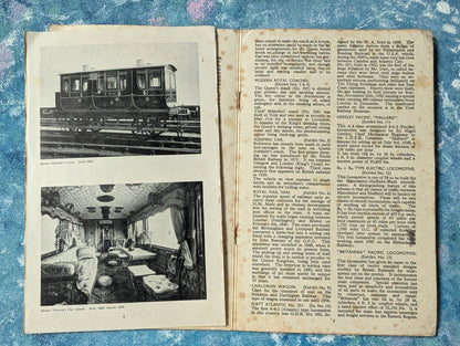 Vintage Festival of Britain 1951 - Exhibition of Railway Rolling Stock Programme
