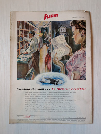 Flight and Aircraft Engineer Magazine No. 2016 - August 14th, 1947