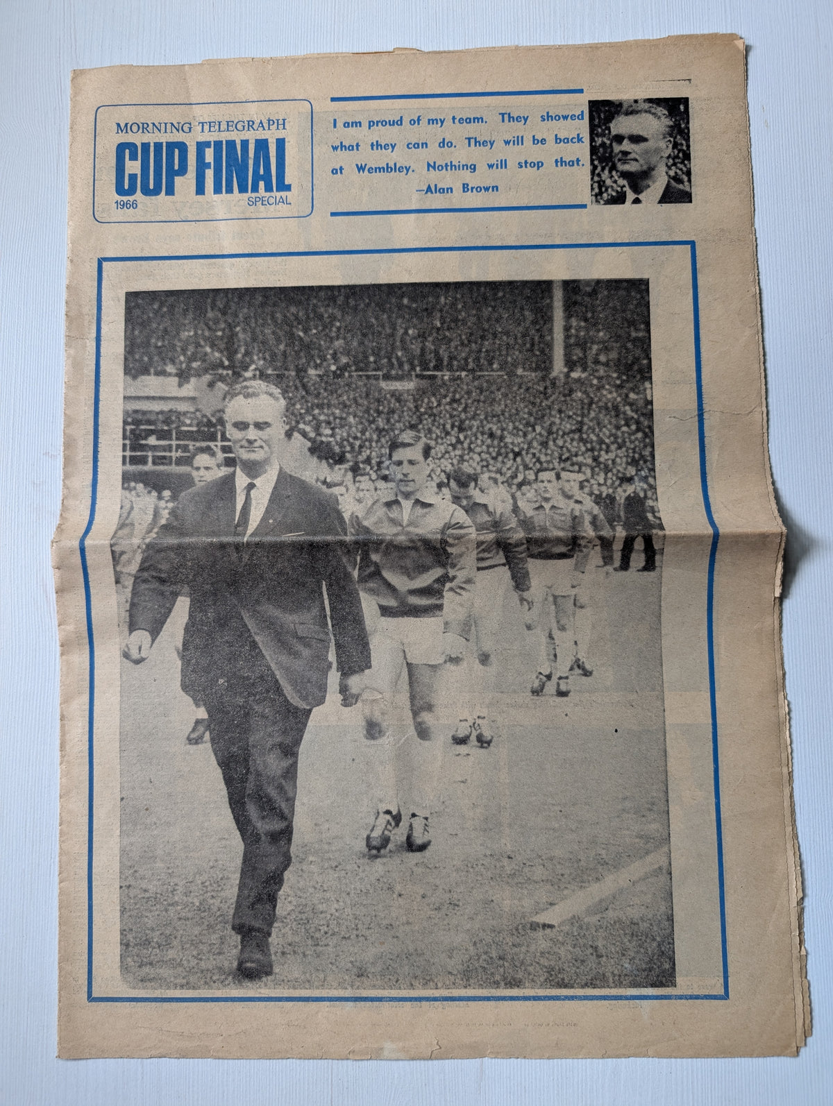 Morning Telegraph 1966 FA Cup Final Special - Sheffield Wednesday Vs Everton