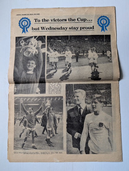 Morning Telegraph 1966 FA Cup Final Special - Sheffield Wednesday Vs Everton