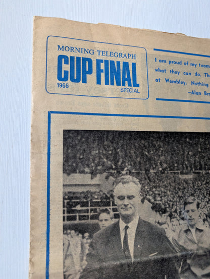 Morning Telegraph 1966 FA Cup Final Special - Sheffield Wednesday Vs Everton