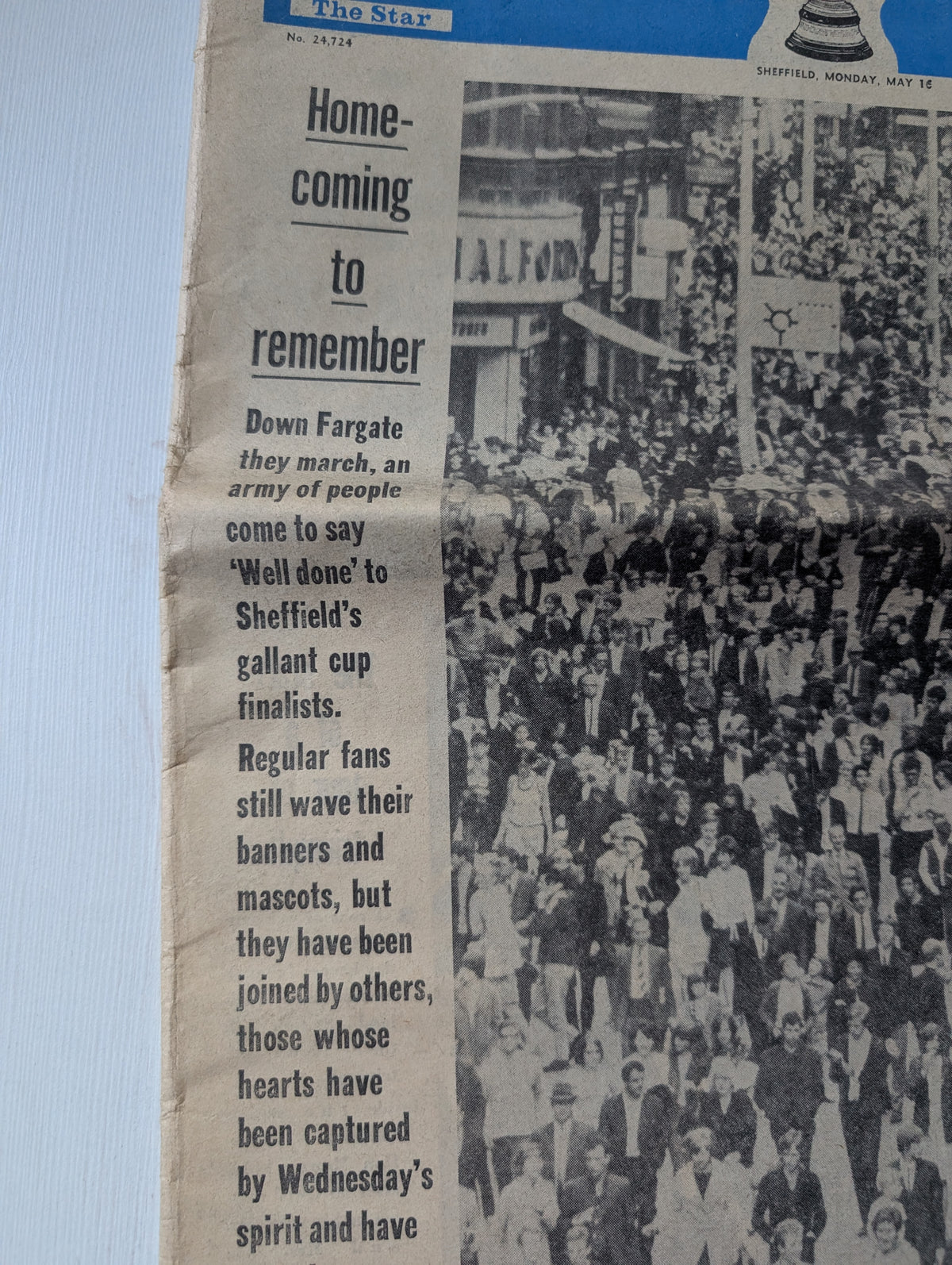 Sheffield Star Newspaper F.A. Cup Souvenir Issue 1965-66