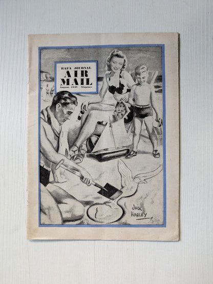 RAFA Journal Air Mail Magazine - August, 1948