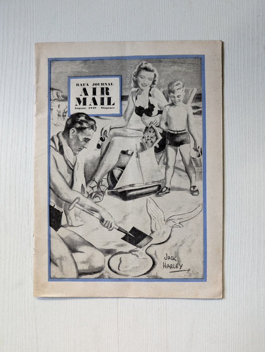 RAFA Journal Air Mail Magazine - August, 1948