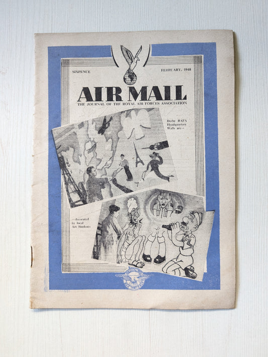 RAFA Journal Air Mail Magazine - February, 1948