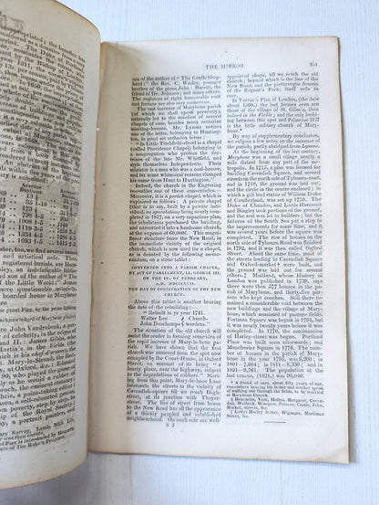 The Mirror of Literature, Amusement, and Instruction No. 453 - 1830