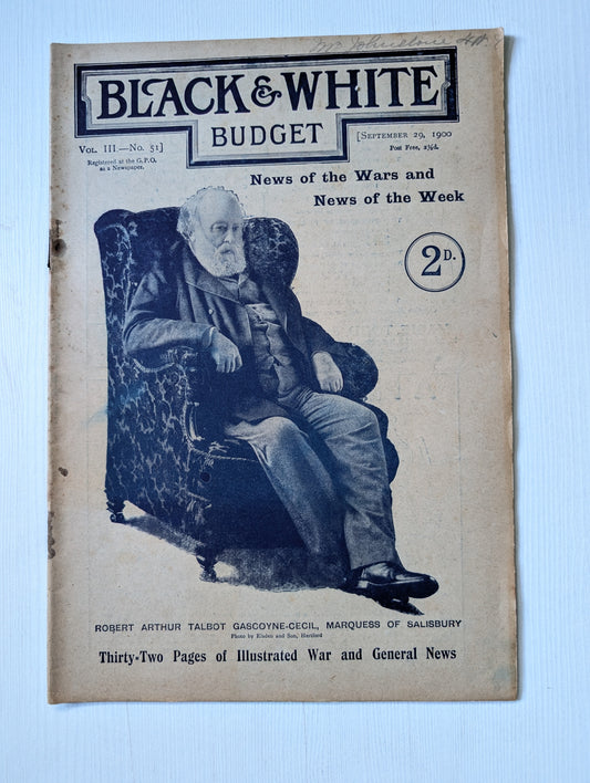 Black & White Budget Vol. III No. 51 - September 29th, 1900