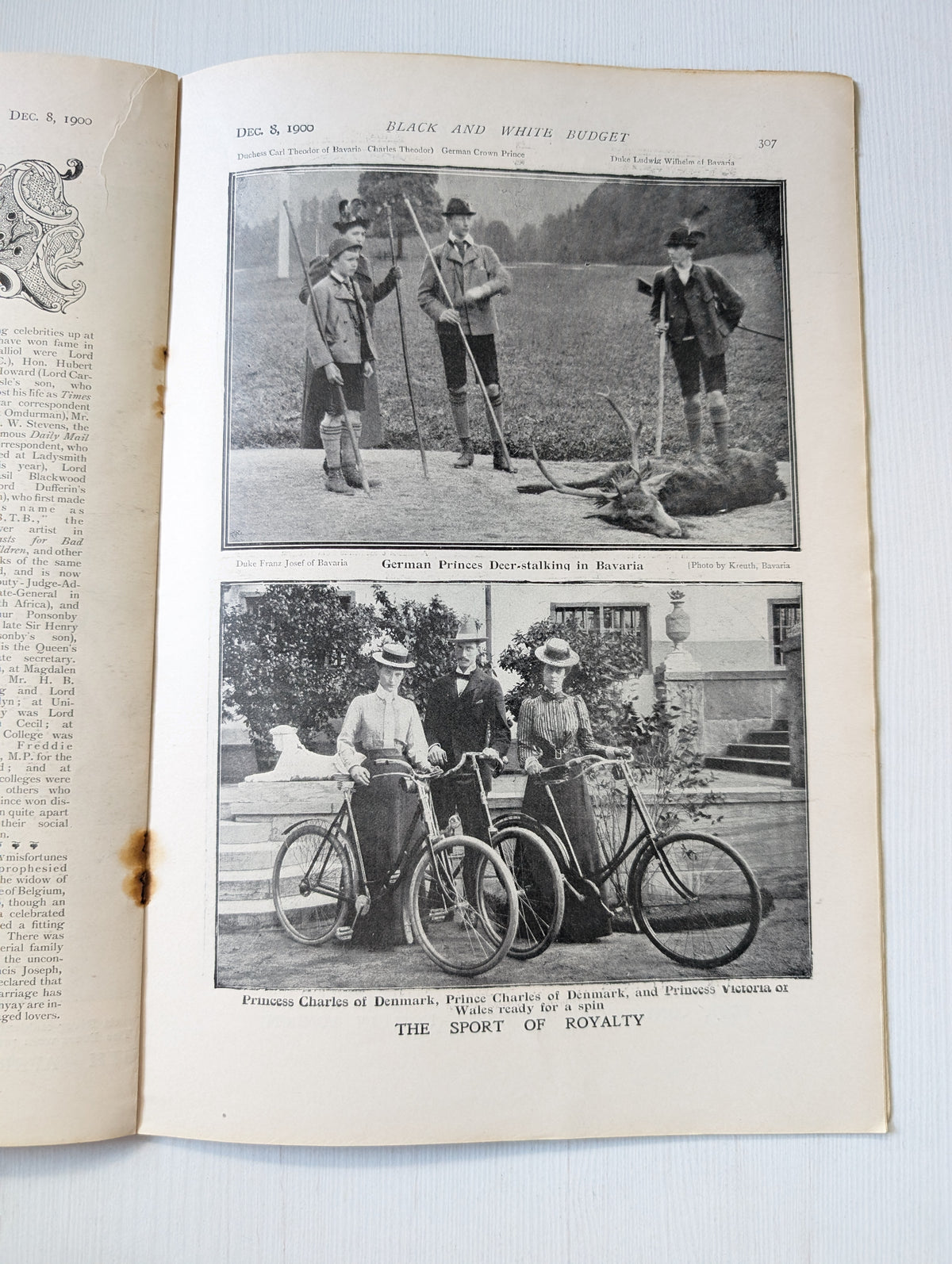 Black & White Budget Vol. IV No. 61 - December 8th, 1900