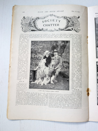 Black & White Budget Vol. IV No. 61 - December 8th, 1900