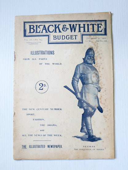 Black & White Budget Vol. IV No. 64 - December 29th, 1900