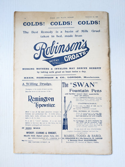 Black & White Budget Vol. IV No. 64 - December 29th, 1900
