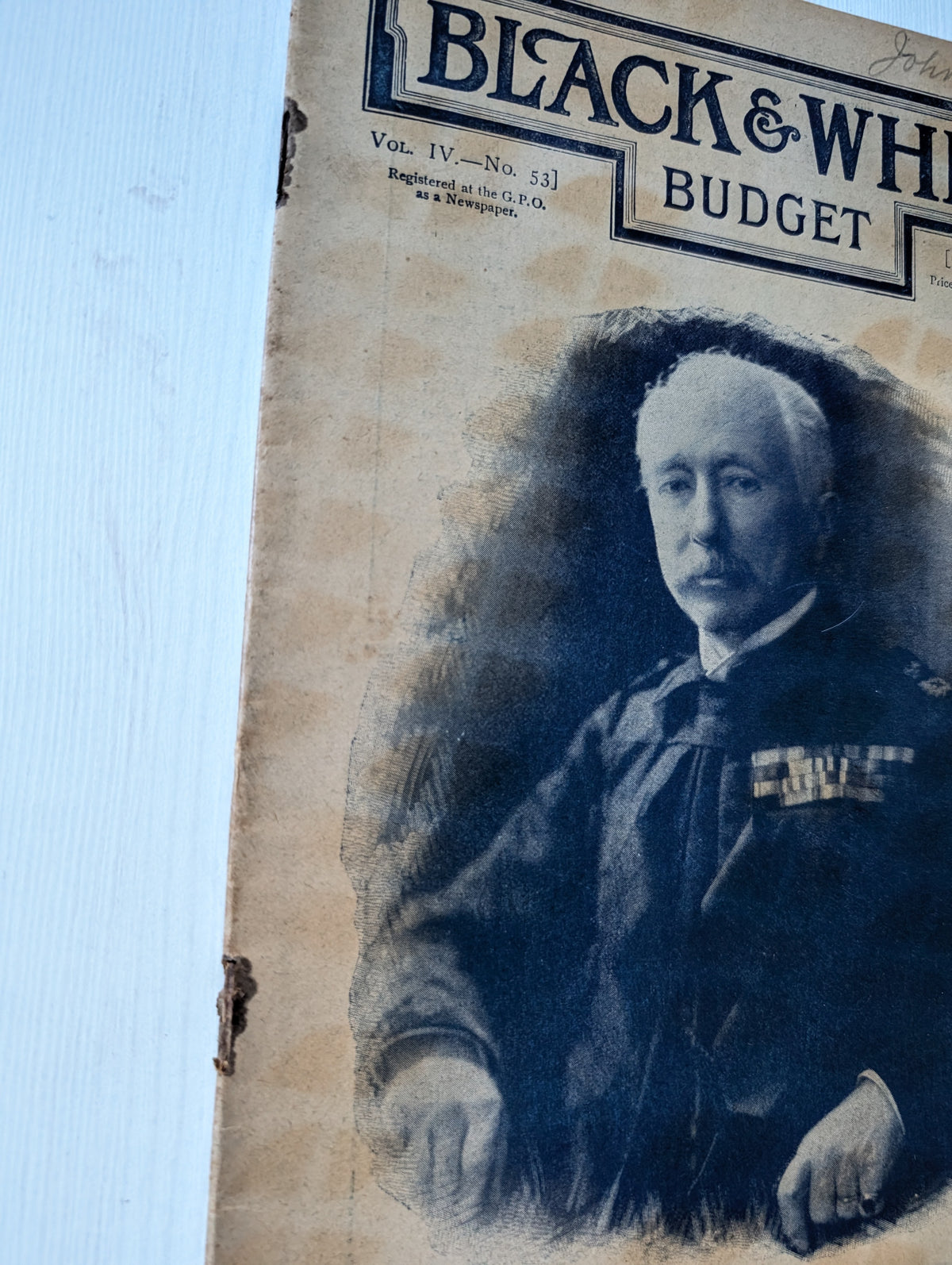 Black & White Budget Vol. IV No. 53 - October 13th, 1900