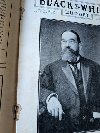 Black & White Budget Vol. IV No. 53 - October 13th, 1900