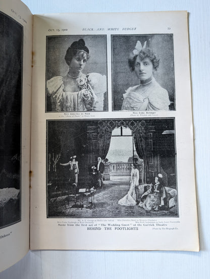 Black & White Budget Vol. IV No. 53 - October 13th, 1900