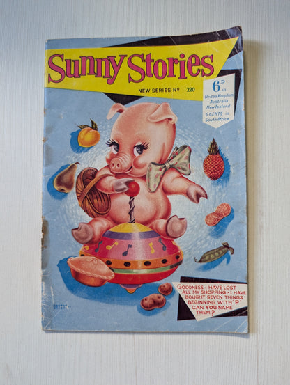 Sunny Stories No. 220 - 1962 - George Newnes Ltd