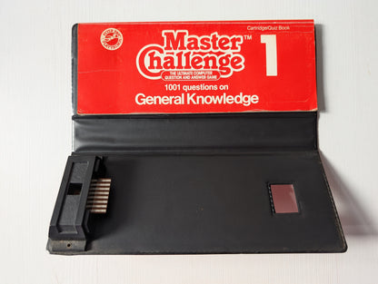 Vintage Master Challenge Cartridge/Quiz Books 1, 2 + 3 - 1980s, Tested/Working