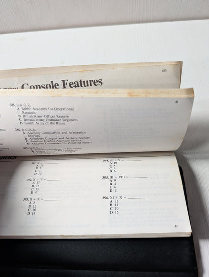 Vintage Master Challenge Cartridge/Quiz Books 1, 2 + 3 - 1980s, Tested/Working