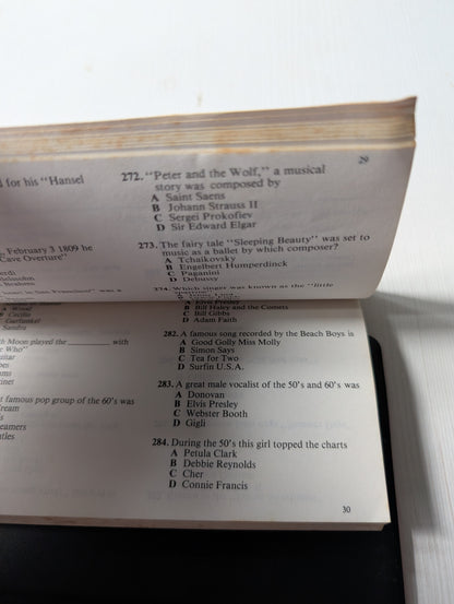 Vintage Master Challenge Cartridge/Quiz Books 1, 2 + 3 - 1980s, Tested/Working