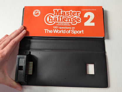 Vintage Master Challenge Cartridge/Quiz Books 1, 2 + 3 - 1980s, Tested/Working