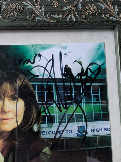 Doctor Who Billie Piper Autographed Photo in Frame