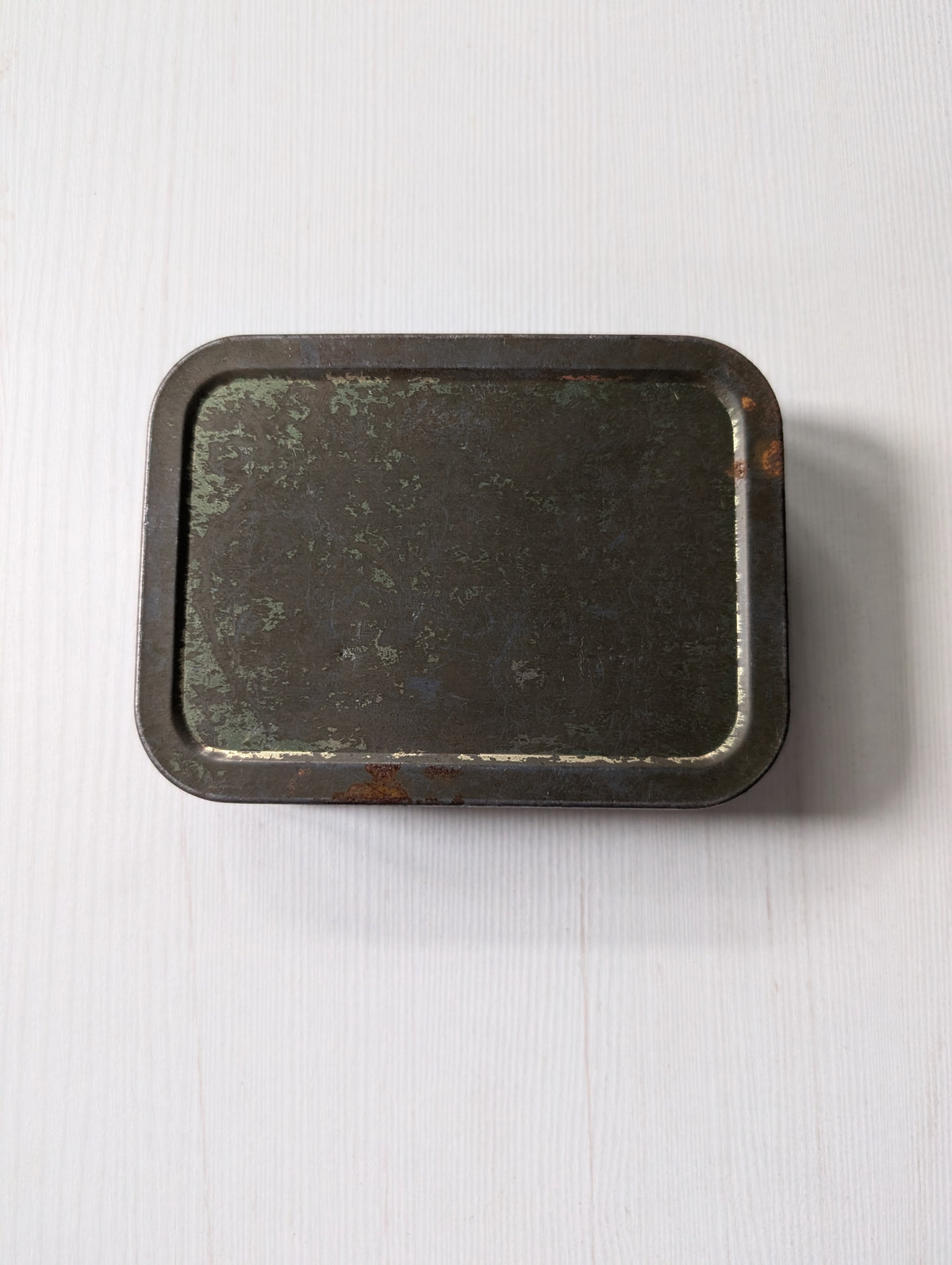 Vintage Green Metal Golden Virginia W.D. & H.O. Wills Tobacco Tin (Empty)