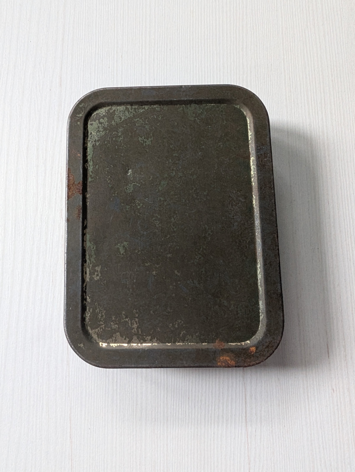 Vintage Green Metal Golden Virginia W.D. & H.O. Wills Tobacco Tin (Empty)