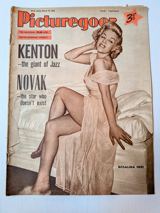 Picturegoer Magazine March 10, 1956 - Rosalina Neri Cover