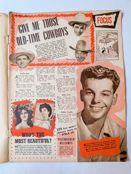 Picturegoer Magazine March 24, 1956 - Shirley Deane Cover