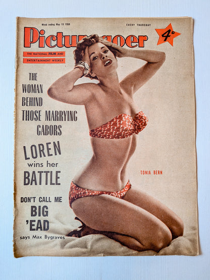 Picturegoer Magazine May 19, 1956 - Tonia Bern Cover