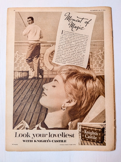 Picturegoer Magazine May 19, 1956 - Tonia Bern Cover