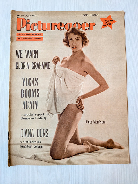 Picturegoer Magazine April 14, 1956 - Aleta Morrison Cover