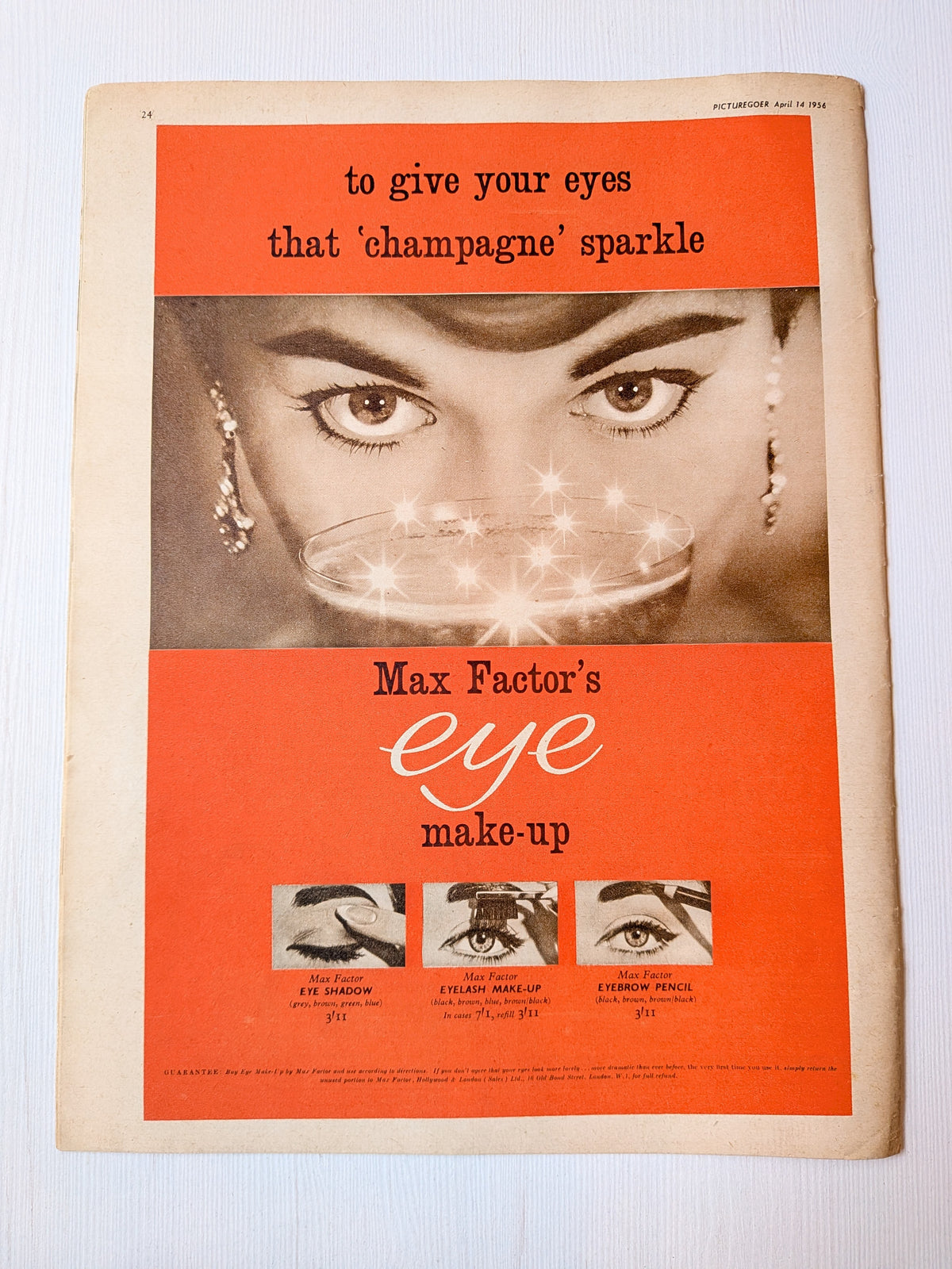Picturegoer Magazine April 14, 1956 - Aleta Morrison Cover